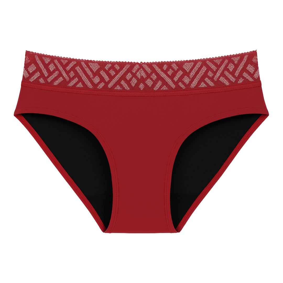 Mutande Mestruali per flussi abbondanti Lelambu® Belle