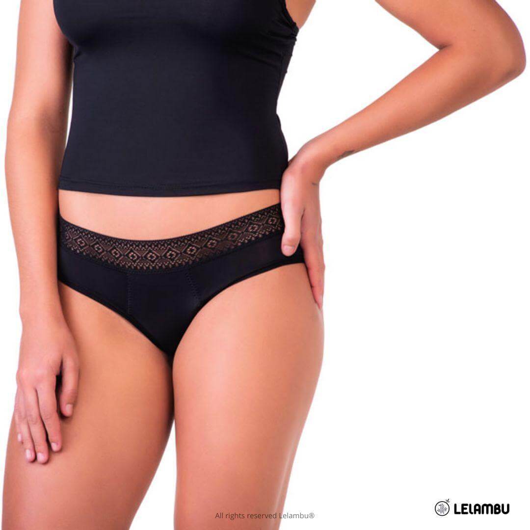 Cuecas menstruação Lelambu Elegance