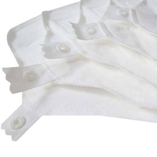 Pensos diários reutilizáveis de algodão orgánico
