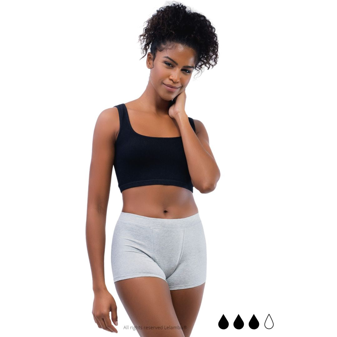 Short mestruale in cotone Lelambu® Colette