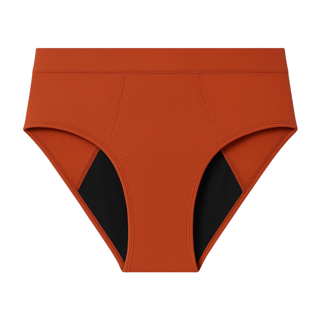 Mutanda mestruale sportiva in bambù Lelambu® Ivy