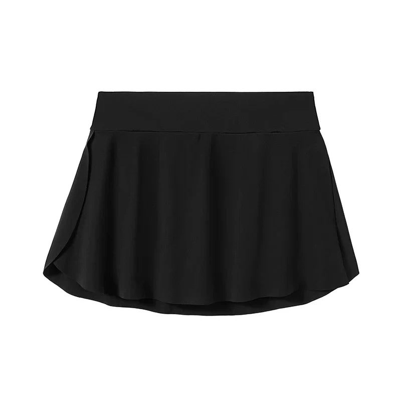 Costume da bagno mestruale con gonna per ragazze Lelambu® Serena